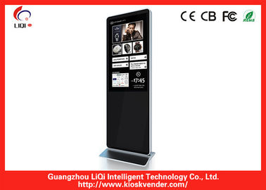42 Inch berdiri bebas Digital Signage Interaktif Kios Dengan LED Full HD Touch Screen