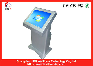 32 inch LCD Digital Advertising Signage Digital Kiosk Dengan IR Multi Touch Layar