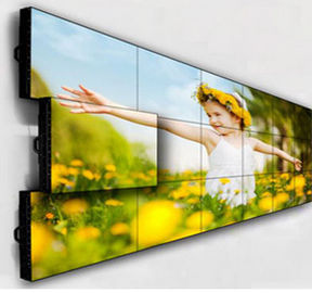 Bisnis 42 inci bandara digital signage HDMI / dinding video interaktif