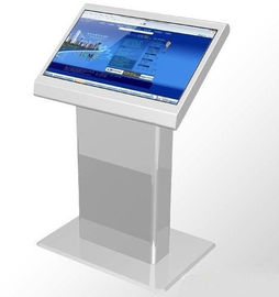 46, 55 Inch Infrared Touch Screen Printer A4 Laser dan Periklanan Digital Signage Kiosk