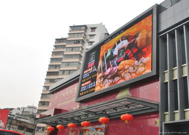 P16 DIP luar ruangan Iklan LED Display sewa penuh warna untuk Shopping Mall Panjang Lifetime