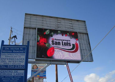 Multi Media RGB P10 jalan Advertising LED Display billboard Die Casting HD