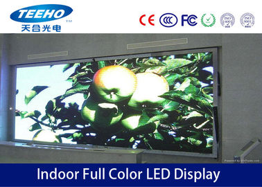 Penyewaan penuh warna Indoor Advertising LED Display layar 1R1G1B P7.62, 1000Hz