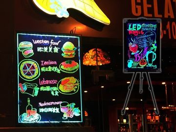Berbelanja promosi iklan LED Menulis Dewan warna SMD penuh untuk restoran bar