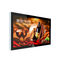 HD 55 Inch LCD Digital Signage Tampilan USB / SD Card Antarmuka