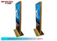 Golden Free Standing Jaringan Digital Signage, 55 &amp;quot;LCD Penayangan Iklan