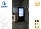 Luar ruangan Ponsel Wifi 3G Totem Digital Signage Kiosk Multimedia Untuk Metro