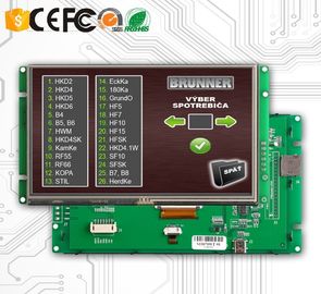 4,3 Inch HMI Sentuh LCD Screen TFT Dengan Smart drive Dewan Dan Kontroler