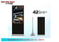Android Wifi Touch Screen Floor Standing LCD Iklan Player Untuk Subway