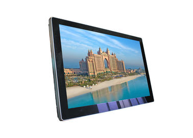 Kecerahan Tinggi Dinding 84 &quot;LCD Digital Signage Tampilan High Definition dengan IR Remote