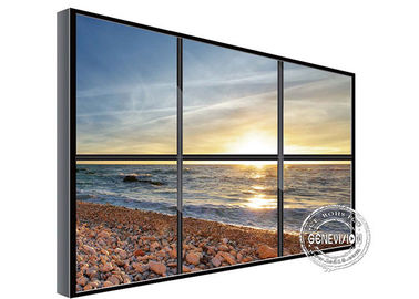 LCD Digital Signage Video Wall Ultra Narrow Bezel HD, Super Wide