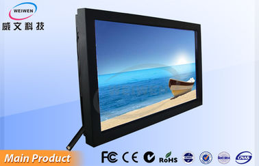55 &quot;Black Landscape Android Wall Mounted Digital Signage Dengan Free Software Lan Wifi 3G