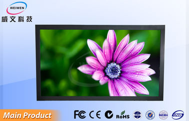Supermarket / Restaurant Horizontal Wall Mounted Digital Signage Dengan Sensor 19 &#39;&#39; HD
