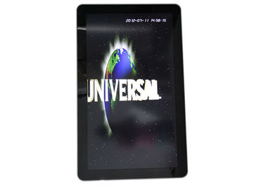 Kecil 22 Inch Wall Mounted Digital Signage / Indoor LCD Iklan Pemain Full Screen