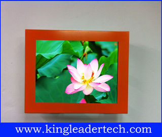Wall Mount Digital Advertising Kiosk 15'' - 22'' Slim Mendukung Android APP