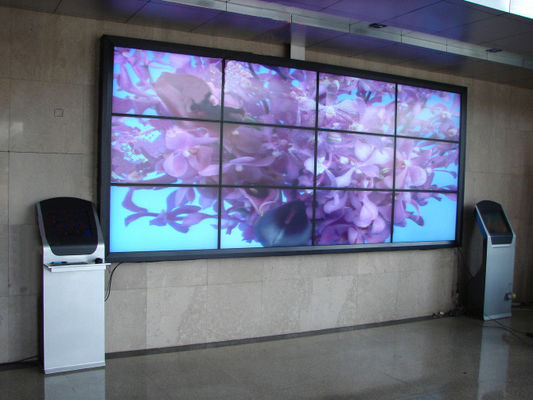 55 inch besar TFT RS232 Seamless Video Wall / Iklan Digital Signage