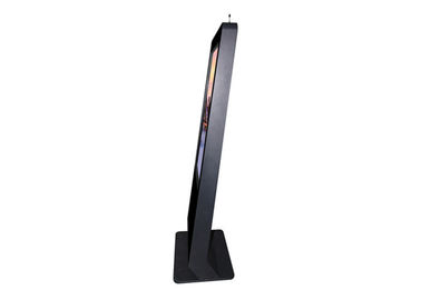 47 &quot;miring Stand Alone Digital Signage / Floor Standing LCD Advertising Platform HDMI