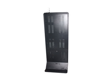 47 &quot;miring Stand Alone Digital Signage / Floor Standing LCD Advertising Platform HDMI