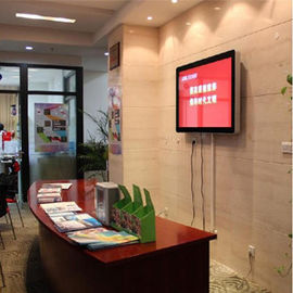 Commercial Lobby Wall Mounted Digital Signage LCD Touch Screen