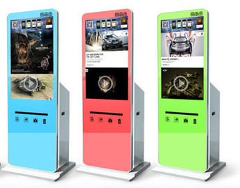 Gratis Standing Self Service Photo Kios / Digital Signage Kios Waterproof