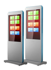 OS windows 47 &quot;Floor Standing Digital Signage Kiosk Lebar Melihat Sudut