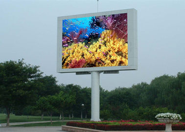 SMD High Definition eksternal menyebabkan tampilan layar P10 terbuka dipimpin papan iklan