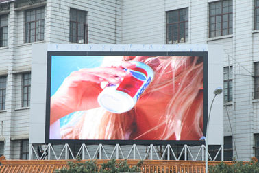 Elektronik Outdoor Advertising Led Screen Display Tinggi Denifition