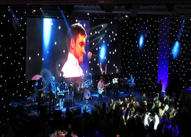 Layar LED HD P4 Besar Layar LED Fleksibel Untuk Festival Musik