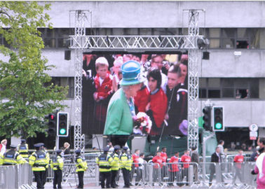 RGB terbuka Konser Rental LED Display Waterproof Sinkronisasi Animation Video