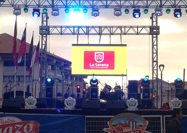 Die Casting High Definition LED Screen Rental IP54 P16 besar Aluminium Dewan