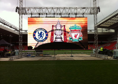 Penyewaan Aluminium Outdoor LED Display Layar LED Pixel Pitch 6,25 mm Untuk Konser Panggung Acara