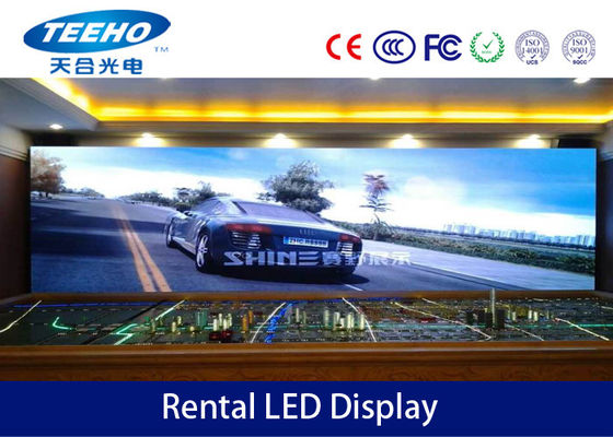Penuh warna P5 Penyewaan Penyewaan LED Display Indoor, LED Video layar 50-60 Hz