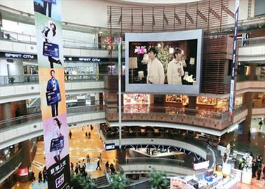 SMD Outdoor Advertising LED Display untuk Mall P10 Waterproof Full Color Layar