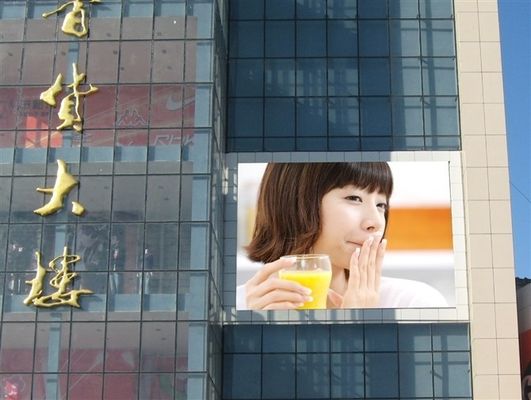 P10 Besar Elektronik Outdoor Advertising Led 160mm * 160mm