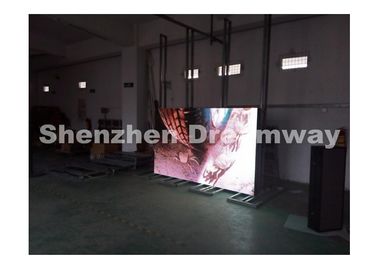 P10 kolam iklan LED Display, 6500 nits penuh warna LED layar