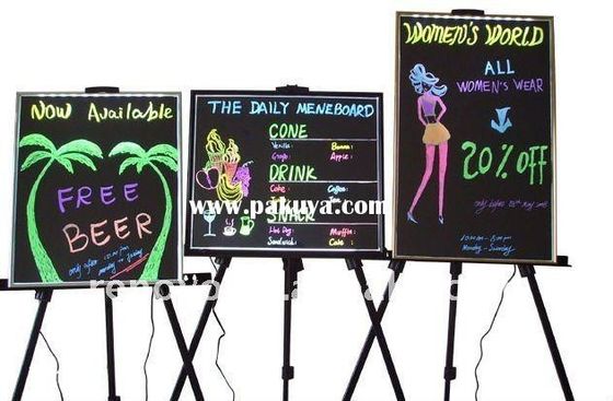 Berbelanja promosi iklan LED Menulis Dewan warna SMD penuh untuk restoran bar