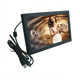 10.1inch kasus logam LCD Touch Screen Monitor dengan HDMI + VGA + DVI